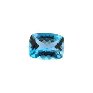 Aquamarine – Cushion 1.53 cts – 9 x 7 mm (Dark Blue)