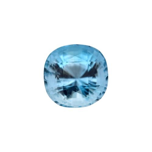 Aquamarine - Cushion - 10 x 9.9 mm - 4.30 ct