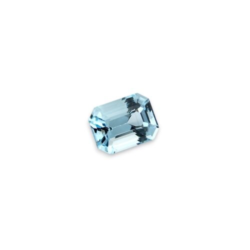 Aquamarine - Emerald Cut 3.52 cts - 10.5 x 8 mm