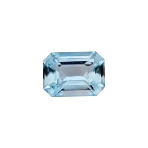 Aquamarine - Emerald Cut - 11.9 x 8.7 mm - 4.28 ct