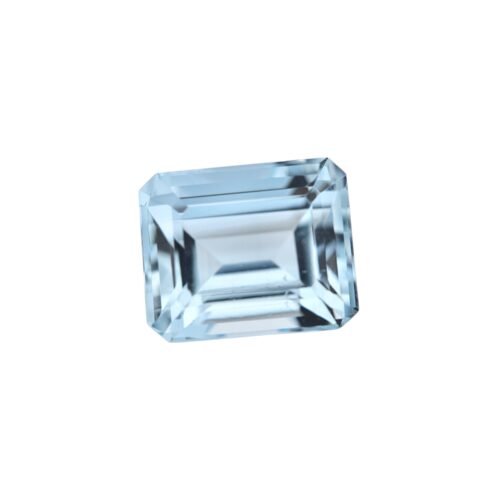 Aquamarine - Emerald Cut 5.67 cts - 11 x 9 mm