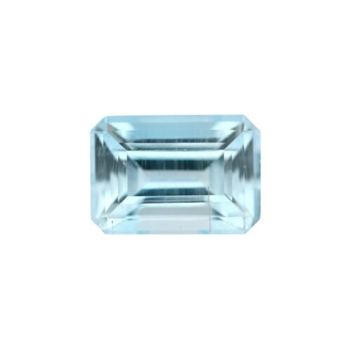 Aquamarine - Emerald Cut 9.53 cts - 13.5 x 9.5 mm