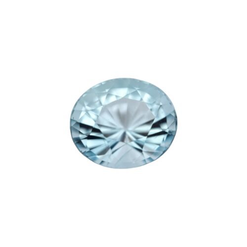 Aquamarine - Oval 3.99 cts - 10.8 x 9.25 mm