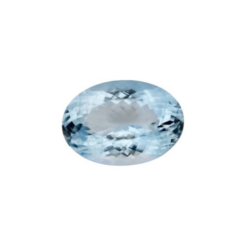 Aquamarine - Oval 4.29 cts - 12.87 x 9.11 mm