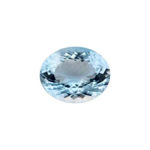 Aquamarine - Oval 4.41 cts - 12.82 x 10.35 mm