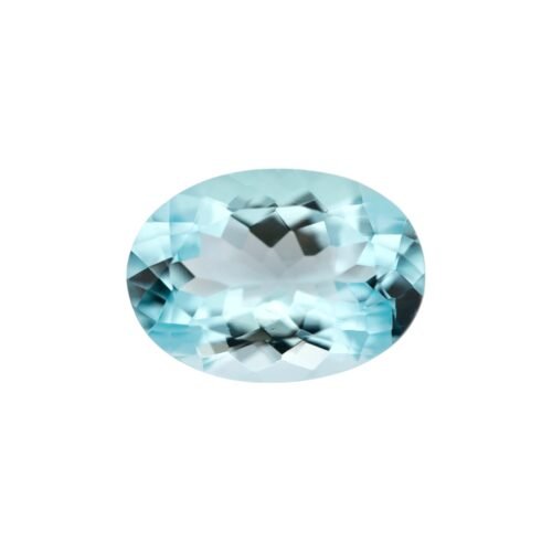 Aquamarine - Oval 6.79 cts - 15.2 x 11 mm