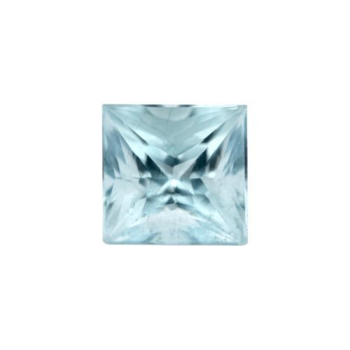 Aquamarine - Princess Cut 4.10 cts - 9 mm
