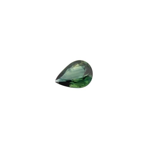 Australian Parti Sapphire - Pear Shape - 10.7 x 9 mm - 2.61 ct