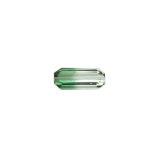 Bi-Tourmaline - Emerald Cut - 13 x 6.5 mm - 2.50 ct