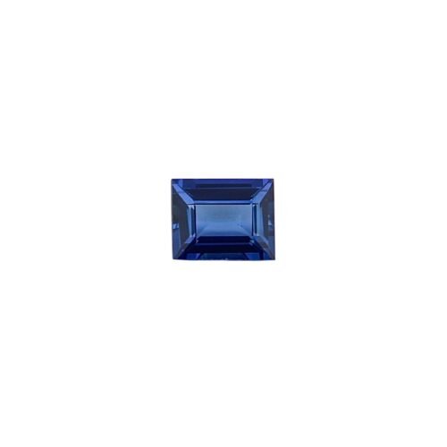Blue Sapphire - Baguette - 6.5 x 5.2 mm - 1.16 ct