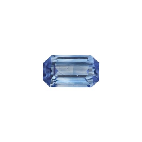 Blue Sapphire - Emerald Cut 1.62 cts - 8.49 x 5.02 mm