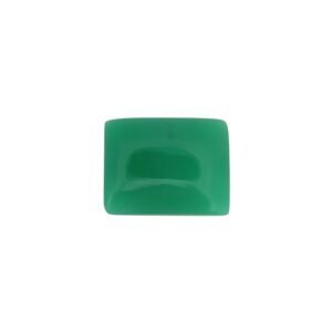 Chrysoprase – Cabochan – Baguette 10.13 cts – 16 x 12.5 mm