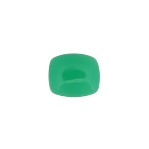 Chrysoprase – Cabochan – Cushion 8.60 cts – 13.9 x 11.6 mm
