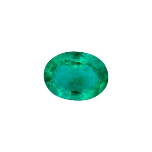 Emerald - Oval 1.03 cts - 8 x 6 mm