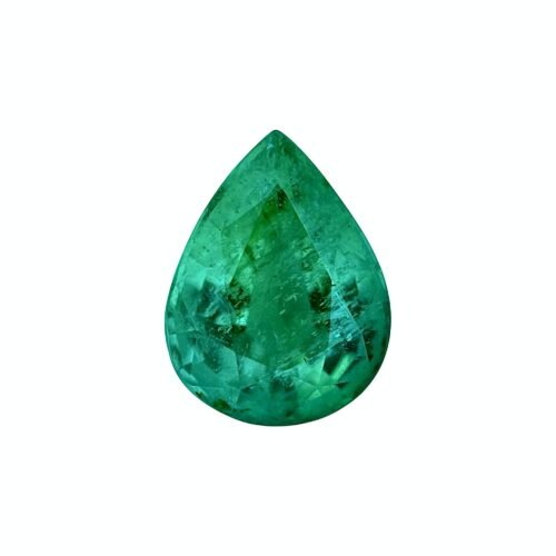 Emerald - Pear Shape 3.95 cts - 12.5 x 9.6 mm