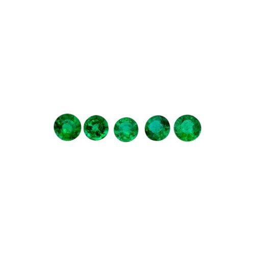 Emerald - Round - 3.25 mm (Dark Green)