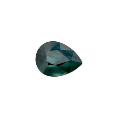 Green Sapphire - Pear Shape 2.11 cts - 9 x 7 mm
