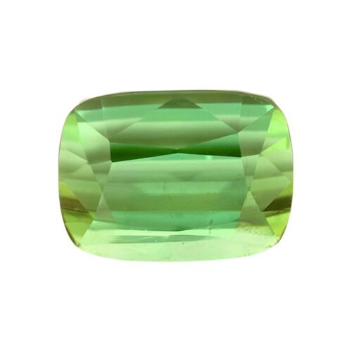 Green Tourmaline - Cushion - 11.9 x 9.2 mm - 7.19 ct