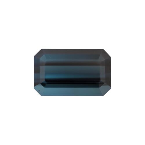 Indicolite Tourmaline - Emerald Cut 8.77 cts - 14.7 x 9.1 mm