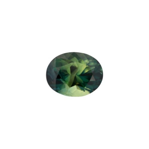 Madagascan Parti Sapphire - Oval 2.47 cts - 8.5 x 6.7 mm