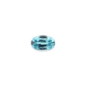 Natural Blue Zircon – Oval 4.42 cts – 11.35 x 7.2 mm