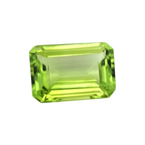 Peridot - Emerald Cut 3.78 cts - 11.3 x 8 mm