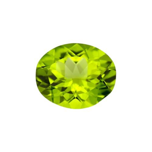 Peridot - Oval 4.39 cts - 12 x 10 mm