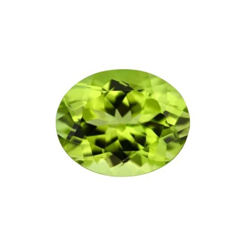 Peridot - Oval - 11.3 x 9 mm - 4.69 ct