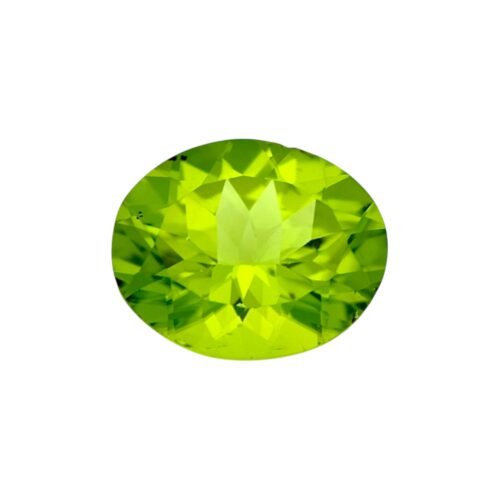 Peridot - Oval 4.86 cts - 12 x 10 mm