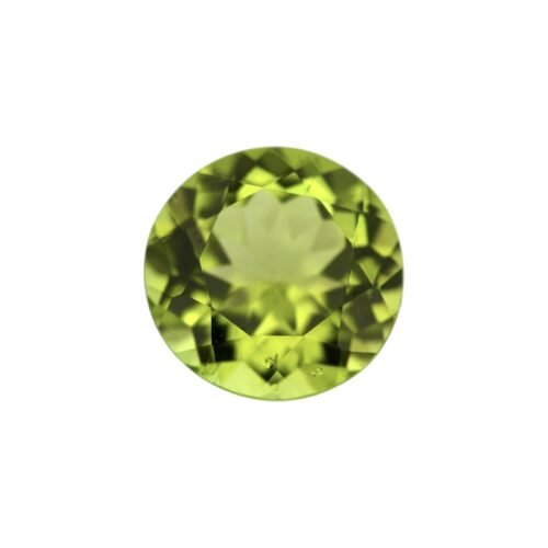 Peridot - Round - 9.55 mm - 3.78 ct