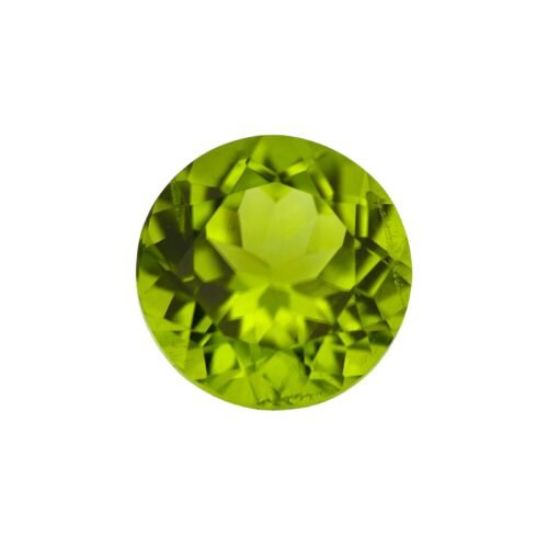 Peridot - Round - 10.5 mm - 5.11 ct