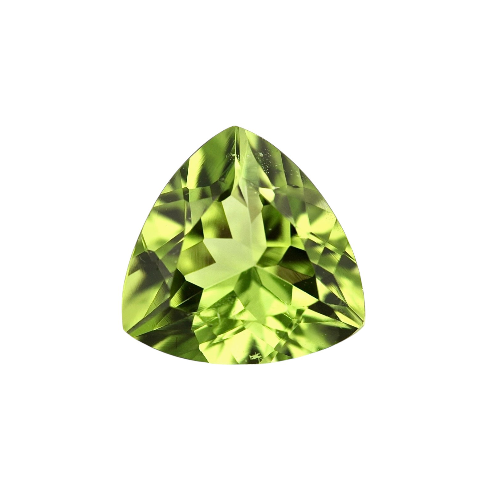 Peridot - Trillion - 9 mm - 2.63 ct