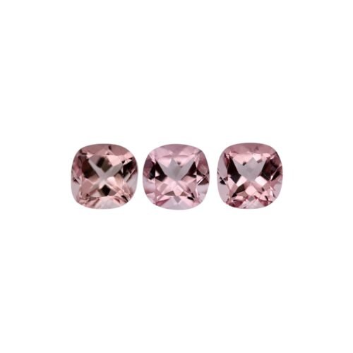 Pink Morganite - Cushion - 5 mm (Dark)