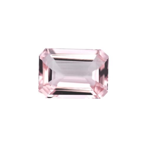 Pink Morganite - Emerald Cut 1.66 cts - 9 x 6.5 mm