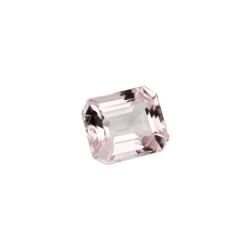 Pink Morganite - Emerald Cut - 9.5 x 8.2 mm - 3.10 ct