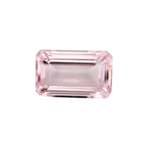 Pink Morganite - Emerald Cut 5.80 cts - 12.7 x 8 mm
