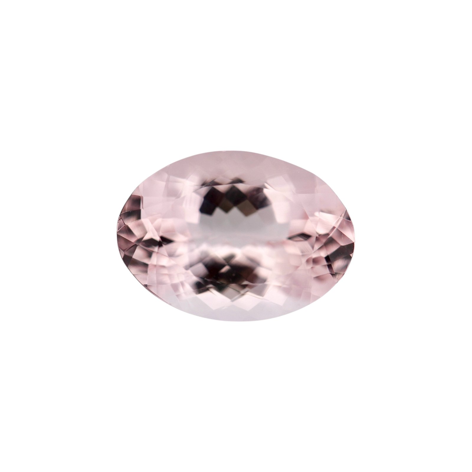 Pink Morganite - Oval - 13.93 x 10.04 mm - 5.37 ct