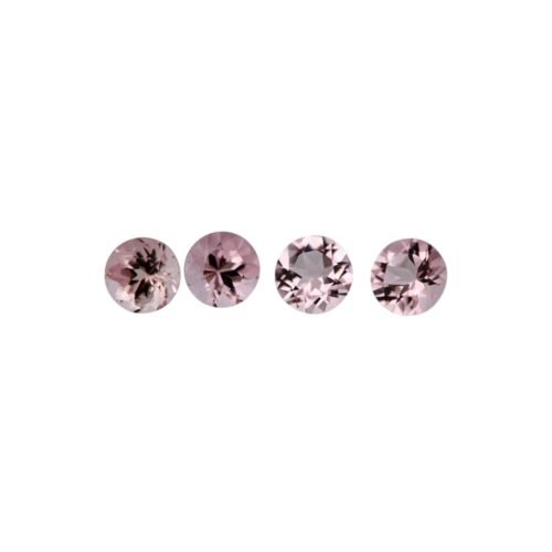 Pink Morganite - Round - 3.5 mm