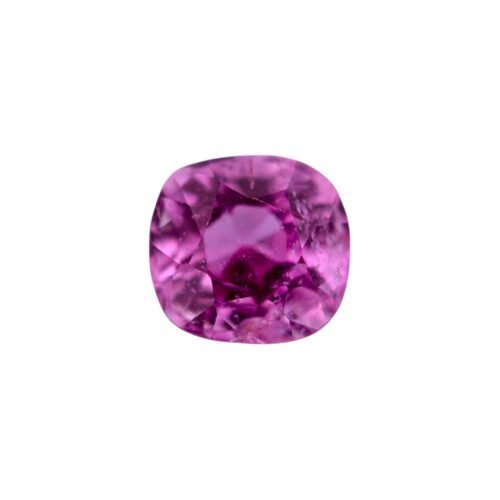 Pink Sapphire - Cushion 1.09 cts - 6 x 5.5 mm