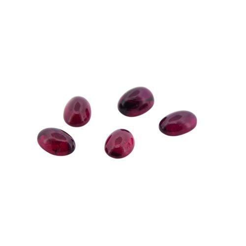 Rubelite Tourmaline - Cabochan - Oval - 7 x 5 mm