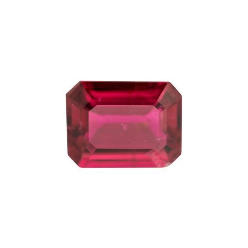 Rubelite Tourmaline - Emerald Cut 3.60 cts - 11 x 8.5 mm