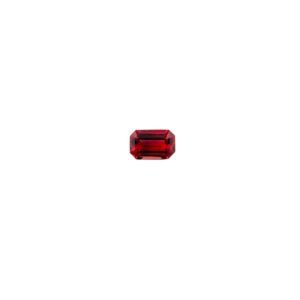 Ruby – Emerald Cut 0.60 cts – 5.67 x 3.69 mm