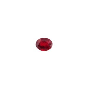 Ruby – Oval 0.94 cts – 6 x 5.1 mm
