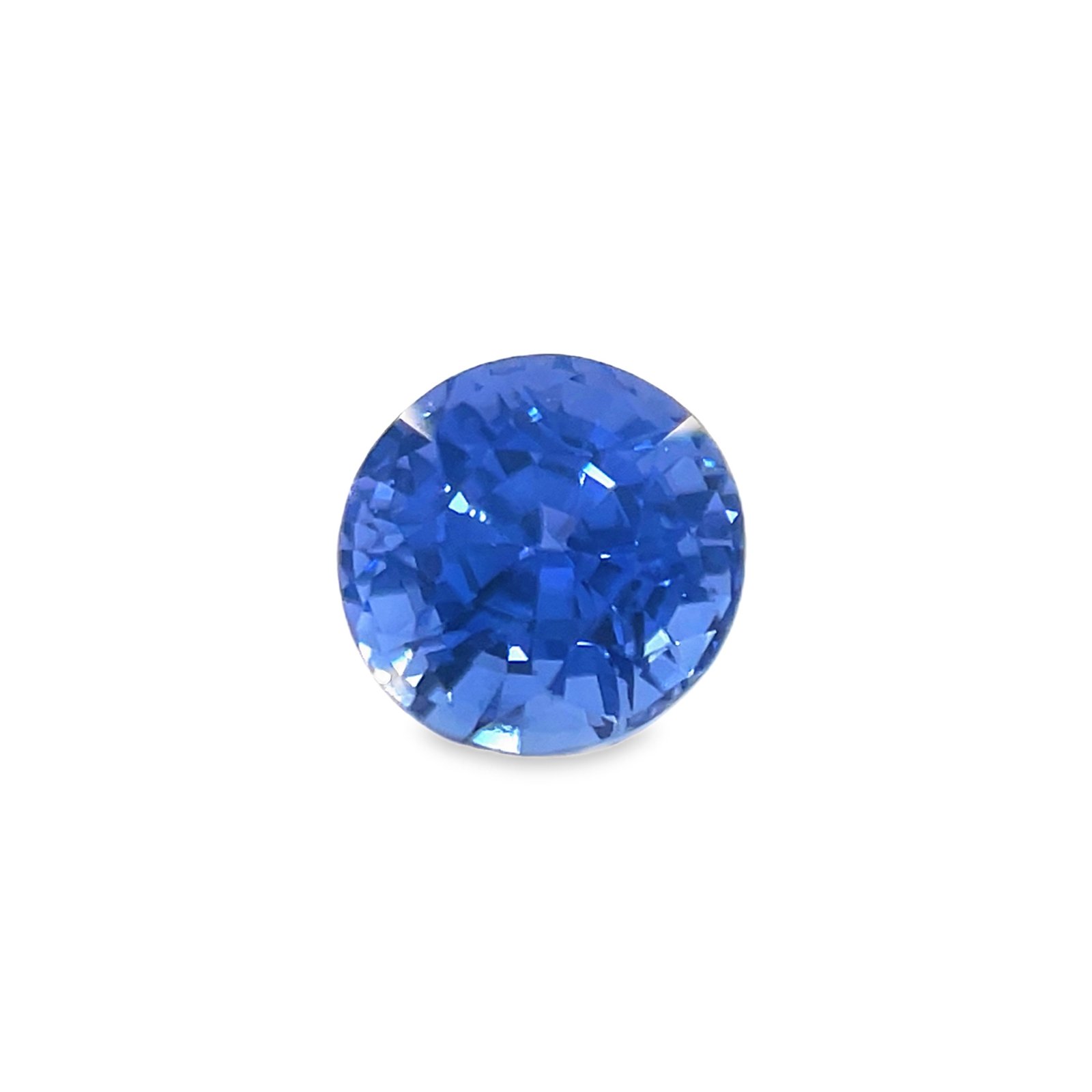 Blue Sapphire - Round - 6.4 mm - 1.53 ct