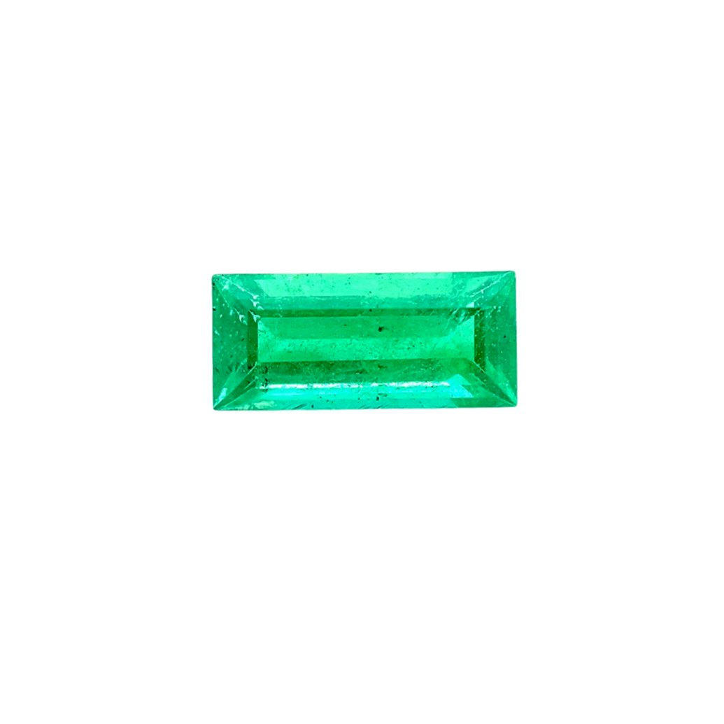 Emerald - Baguette - 10.4 x 4.75 mm - 1.37 ct