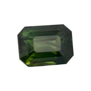 Green Sapphire – Emerald Cut – 8.4 x 6.2 mm – 2.58 ct