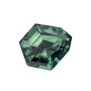 Unheated Green Sapphire – Fancy – 7 x 6.6 mm – 1.50 ct