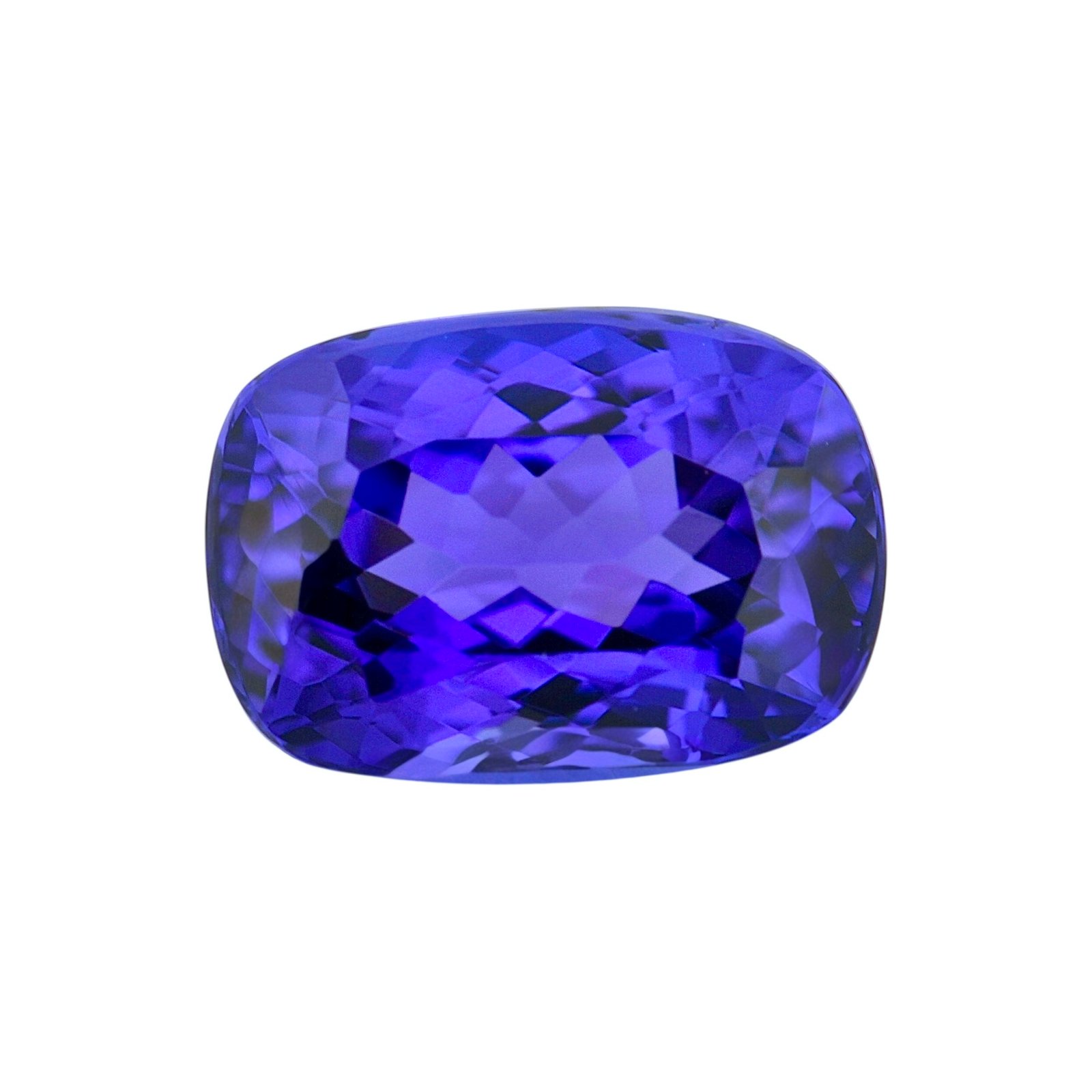 Tanzanite - Cushion - 11 x 7.7 mm - 4.01 ct