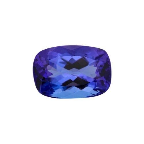 Tanzanite - Cushion - 11.9 x 8.1 mm - 4.23 ct