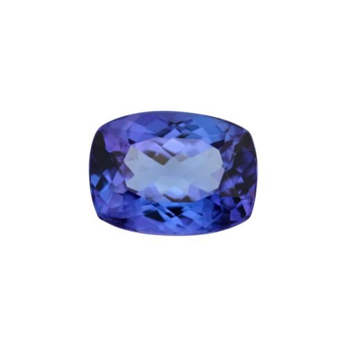 Tanzanite - Cushion - 11.5 x 8.6 mm - 4.63 ct